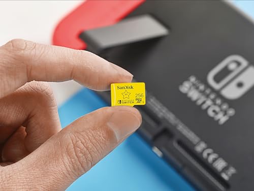 SanDisk 256GB microSD Card for Nintendo Switch