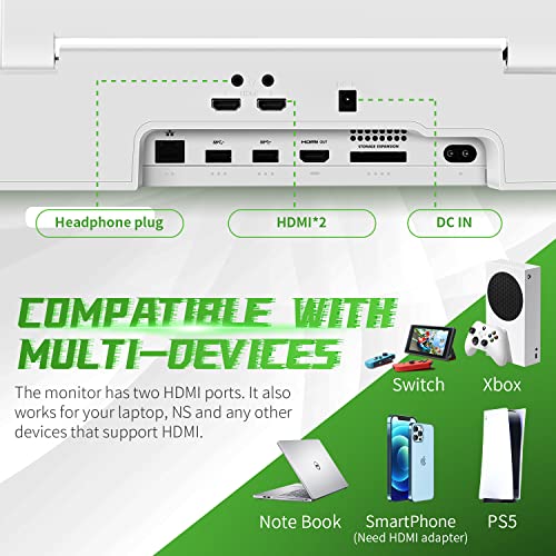 G-STORY 14” 4K Portable Monitor for Xbox Series S