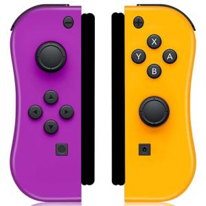CelebFuny Wireless Switch Controller Pair (Purple/Orange)