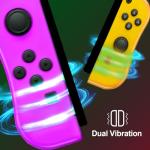 CelebFuny Wireless Switch Controller Pair (Purple/Orange)