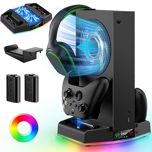 Xbox Series S Cooling Stand with Charging Station
