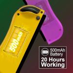 CelebFuny Wireless Switch Controller Pair (Purple/Orange)