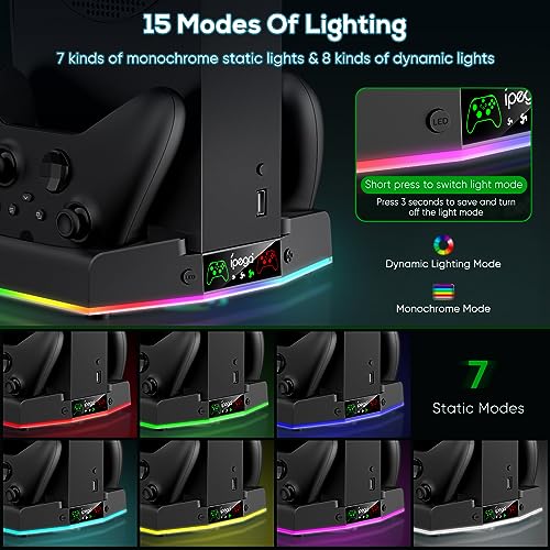 Xbox Series S Cooling Stand with Charging Station