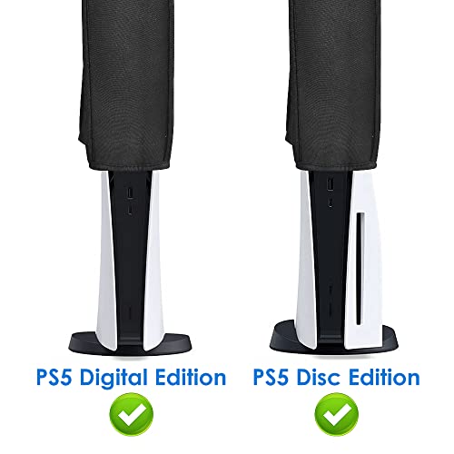 PS5 Waterproof Dust Cover Sleeve – Black