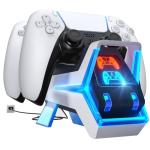 Blue Fast Charging PS5 Controller Charger Station