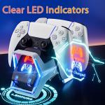 Blue Fast Charging PS5 Controller Charger Station