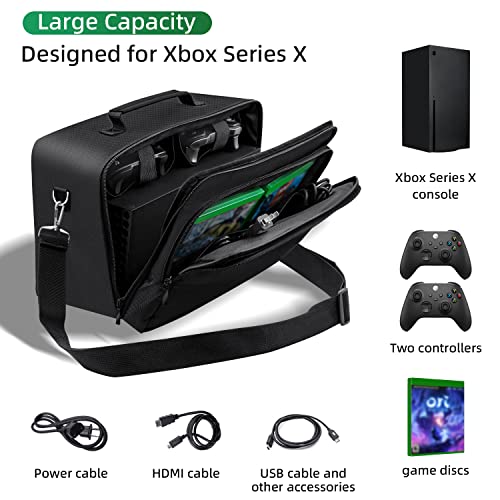 Mcbazel Portable Travel Bag for Xbox Series X