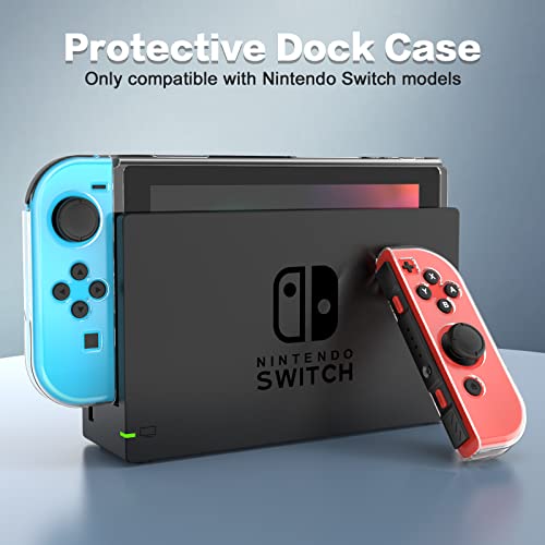 Switch Case with Screen Protector and Thumb Grips