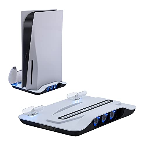 Mcbazel Vertical PS5 Cooling Station with Fast Charging