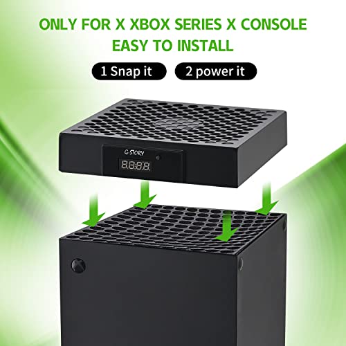 G-STORY Xbox Series X Cooling Fan with RGB