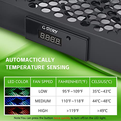 G-STORY Xbox Series X Cooling Fan with RGB