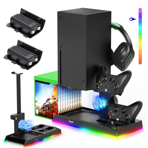 FYOUNG Xbox Series X Vertical Stand with Cooler