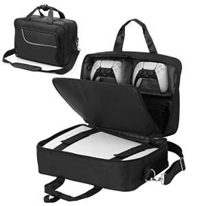 Topretty PS5 Carrying Case with Shoulder Strap
