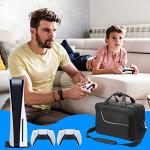 Topretty PS5 Carrying Case with Shoulder Strap