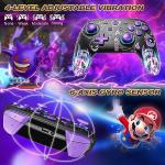 JORREP Wireless Purple Controller for Nintendo Switch