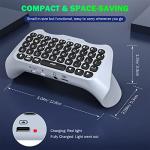 MoKo Wireless Mini Keyboard for PS5 Controller