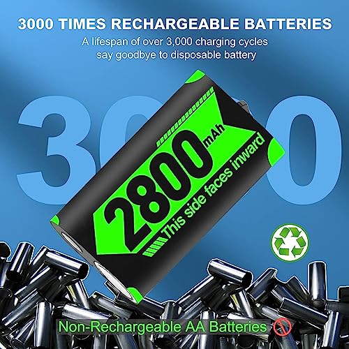 Rechargeable Battery Pack for Xbox Controllers