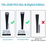 Mcbazel PS5 Cooling Stand with Dual Charger