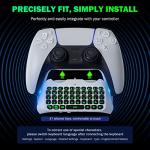 MoKo Wireless Mini Keyboard for PS5 Controller