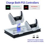 Mcbazel PS5 Cooling Stand with Dual Charger
