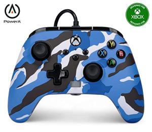 PowerA Wired Controller for Xbox Series X|S - Blue Camo