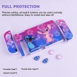 Anime Switch Case with JoyCon Covers and Grip Caps