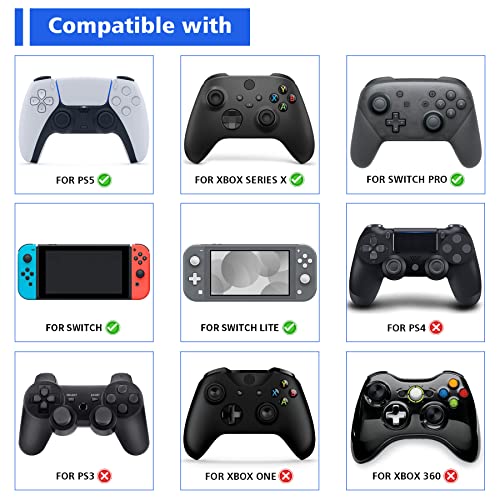 LED USB Charging Cable for PS5 and Xbox