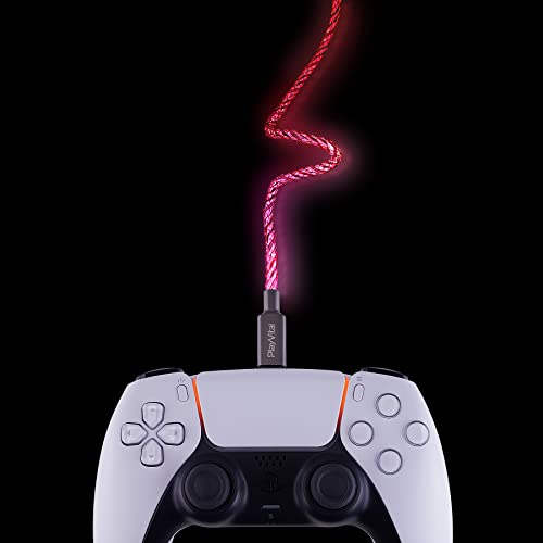 LED USB Charging Cable for PS5 and Xbox