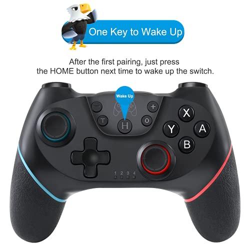 Olimoxi Wireless Switch Pro Controller with Gyro