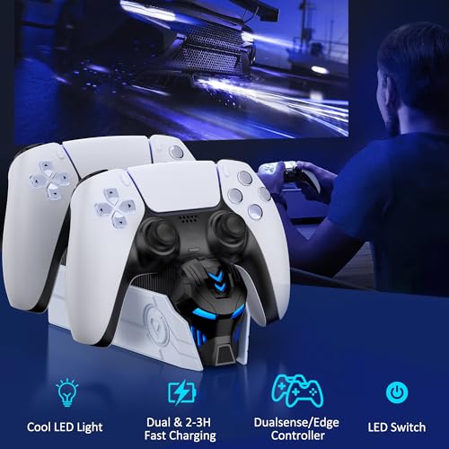 HEYLICOOL Fast Charger Dock for PS5 Controllers