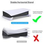 PS5 Horizontal Stand with 4-Port USB Hub