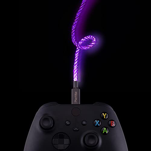 LED USB Charging Cable for PS5 and Xbox