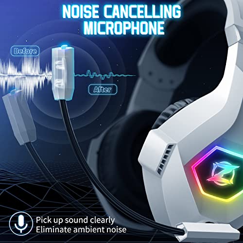 Wireless Gaming Headset with Surround Sound & RGB