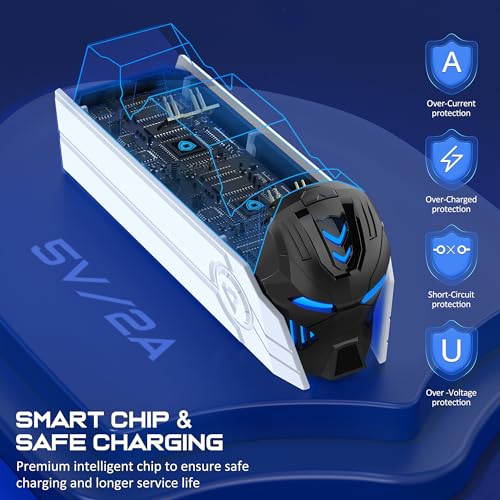 HEYLICOOL Fast Charger Dock for PS5 Controllers