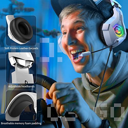 Wireless Gaming Headset with Surround Sound & RGB