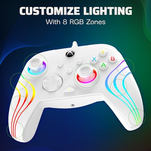 PDP Afterglow Wave Wired Controller for Xbox