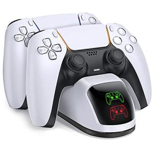 HEYLICOOL PS5 Controller Charging Dock with Cable