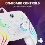 PDP Afterglow Wave Wired Controller - White