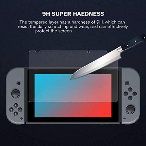 2-Pack Tempered Glass Screen Protectors for Nintendo Switch