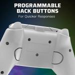 PDP Afterglow Wave Wired Controller - White