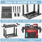 Nintendo Switch Games Organizer with Controller Charger