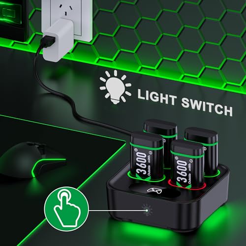 Rechargeable Battery Packs for Xbox Controllers