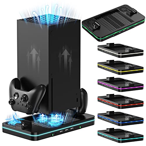 Xbox Series X/S Cooling Fan & Dual Charger