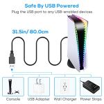RGB LED Light Strip for PS5 Consoles