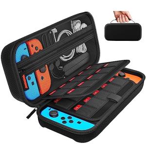 Daydayup Hard Shell Switch Carrying Case - Black