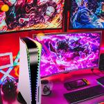 RGB LED Light Strip for PS5 Consoles