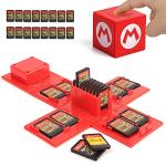 Nintendo Switch Game Card Case - 16 Slots (Mario RED)