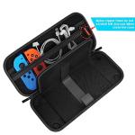 Daydayup Hard Shell Switch Carrying Case - Black
