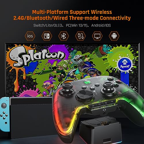BIGBIG WON Wireless Switch Controller with Charging Dock