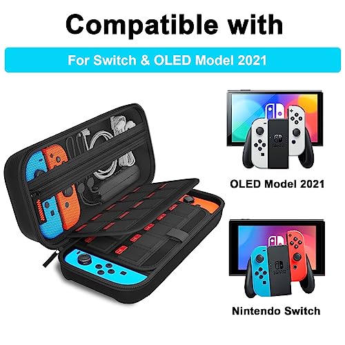 Daydayup Hard Shell Switch Carrying Case - Black